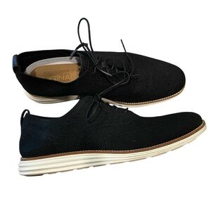 Cole Haan Original Grand Stitchlite Wingtip Oxford Shoes, Black Sz 13M Preloved